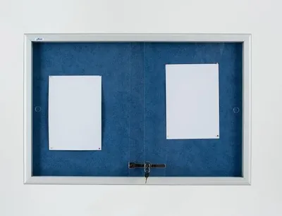 Immagine prodotto di Vetrina AVELI informazioni blu, 15xA4