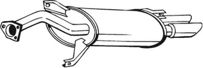 Produktbild von Bosal Endschalldämpfer  177-243