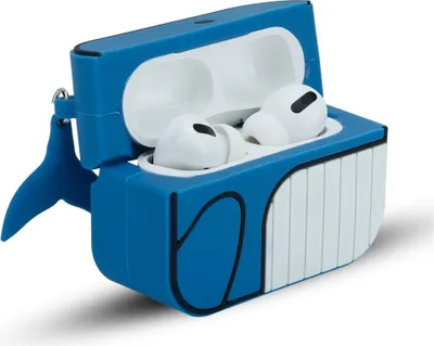 Obrázok produktu pre Cadorabo Puzdro pre Apple AirPod PRO 2 Design Blue Silikónový ochranný kryt na slúchadlá Puzdro na kľúče