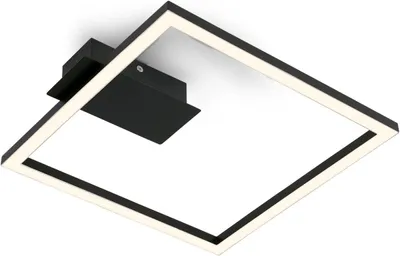 Image de Plafonnier LED, noir, LED/14W
