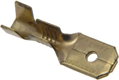 Immagine prodotto di Spina 6,3 mm 19,5 mm (100 pezzi) OBR PL 2,5 A