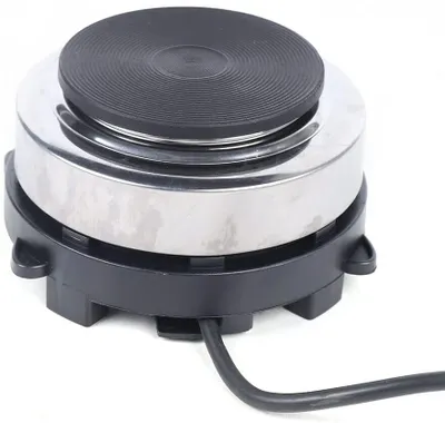 Obrázek produktu pro 500W elektrická varná deska s rukojetí proti opaření 6 stupňů Ø100mm