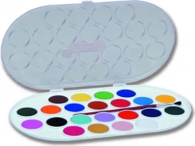 Immagine prodotto di Colori ad acqua JOVI 22 pezzi + pennello