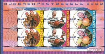 Produktbild von Briefmarken Niederlande 2000 Mi Block64 (kompl.Ausg.) postfrisch Seniorenarbeit