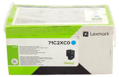 Produktbild von Lexmark - Cyan - original - Tonerpatrone LCCP, LRP - für Lexmark CS735de