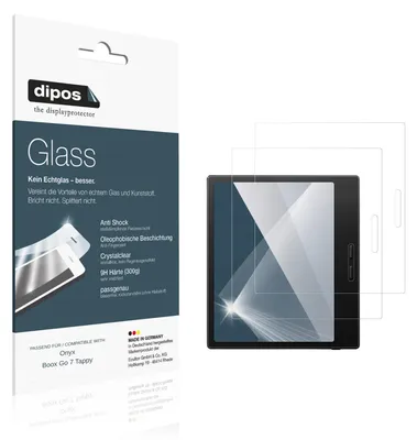 Image de 2x Protection écran pour Onyx Boox Go 7 Tappy Verre souple Film Protecteur 9H dipos