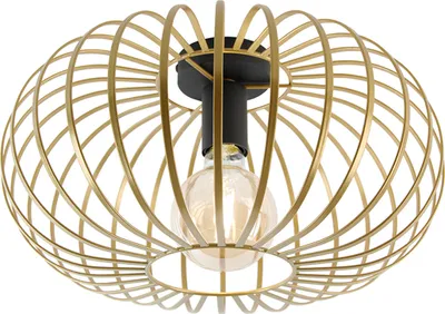 Produktbild von Smarte Deckenleuchte Gold 39 cm inkl  WiFi G95 Johanna