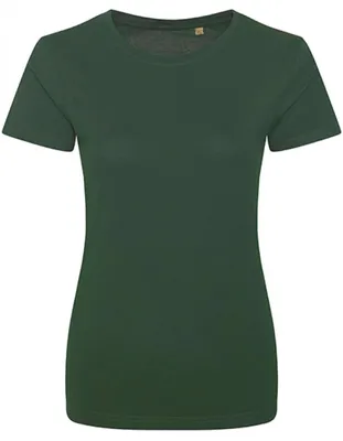 Produktbild von Ecologie EA001F | Damen Cascades Ladies` Tee / 100% Baumwolle - Farbe: Bottle Green - Größe: M