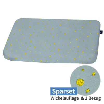 Produktbild von Alvi Wickelauflage mit Bezug aus Baumwolle