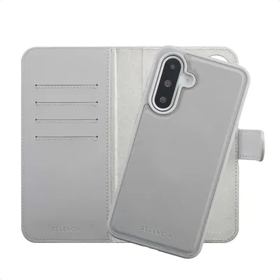 Productafbeelding van Selencia Olyn Uitneembare Bookcase met MagSafe voor de Samsung Galaxy A36 - Grijs