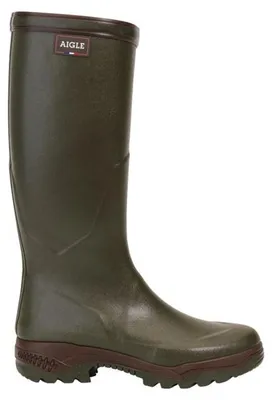 Image de Bottes Aigle Parcours 2 Kaki T45 Confort Et Adhérence En Milieu Naturel - Aigle