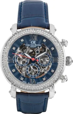 Produktbild von Carl von Zeyten CVZ0062BLS Uhr Damen Kniebis, Automatik,Limited Edition 086/999