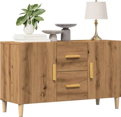 Immagine prodotto di vidaXL Credenza Artisan in rovere 100x36x60 cm materiale a base di legno