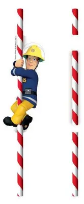 Produktbild von 8 Feuerwehrmann Sam Strohhalme