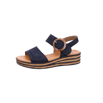 Produktbild von Gabor Sandalette 550.36, Rauleder, Blau, Damen