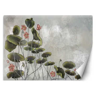 Produktbild von Iris Blume FOTOTAPETE 350x245 cm VLIES Tapete Wandtapete Wandbilder Wanddekoration Design Wohnzimmer Schlafzimmer Flur Büro Küche T-7-TF-18320-350x245