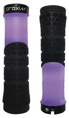 Produktbild von prologo Lenkergriffe 'Proxim X-Shred', 135 mm, schwarz/purple (1 Paar)
