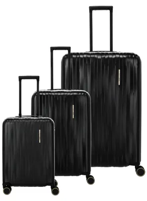 Produktbild von travelite Barbara Novelty 4W Trolley-Set L / M / S Black schwarz 75cm
