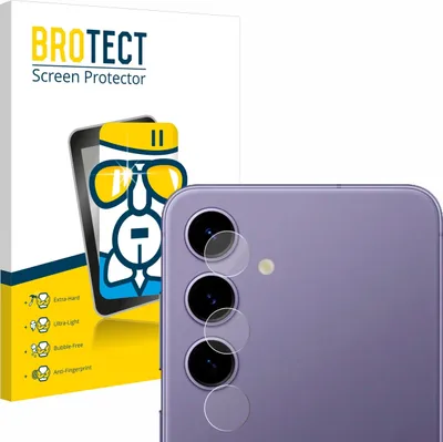 Produktbild von BROTECT Schutzglas für Samsung Galaxy S24 Enterprise Edition (NUR Kameraschutz) Schutzfolie Panzer Folie Glas Display Schutz klar