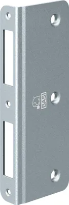 Produktbild von BASI - Reparaturwinkelschließblech - RWS 160 - verzinkt - abgerundet - 9509-0000
