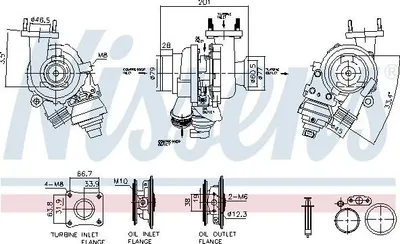 Obrázek produktu pro Turbo Volvo 2,0D S60 Ii/V70 Iii/Xc60/Xc70