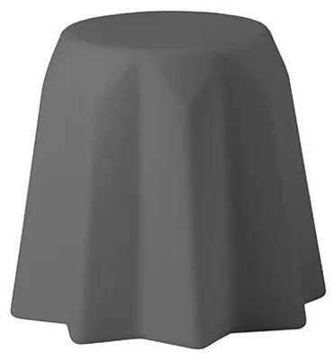 Produktbild von Niedriger Hocker Polyethylen Modernes, extravagantes Design Slide Pandoro - Dunkel Grau