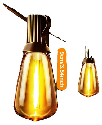 Produktbild von Solar LED Lichterkette, 8 Beleuchtungsmodi, Fernbedienung, 18M 30Lampen