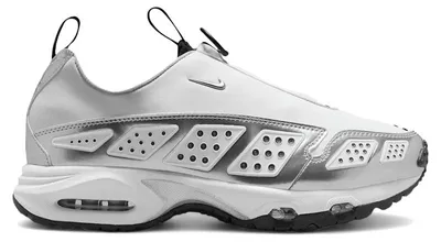 Imagen del producto de Nike Air Max Sunder SE, color blanco con detalles plateados metálicos (para mujer) - Talla EU 42