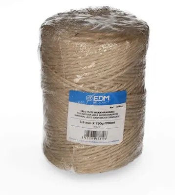 Produktbild von Edm 87819 220 M Juteseil Braun  Braun One Size
