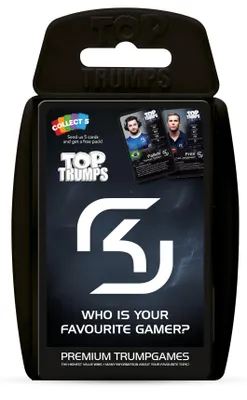 Produktbild von Top Trumps SK Gaming Kartenspiel Karten Spiel Gaming Quartett Deutsch