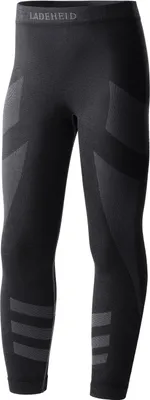Produktbild von Ladeheid Kinder Mädchen Jungen Funktionsunterwäsche Thermoaktive Lange Unterhose LAGI008 (Schwarz/Graphite, 122-128)