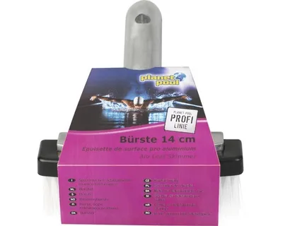 Produktbild von Profi Bodenbürste 14 cm silber/schwarz