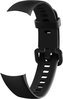 Obrázek produktu pro Smartwatch Band Náhradní Silica Gel náramek řemínek pásek příslušenství hodinky pásek ženy muži náramky kompatibilní s Honor Band 5