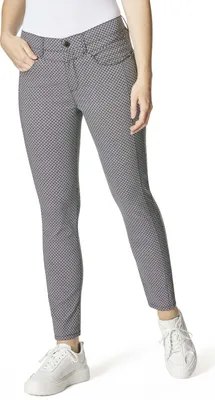 Produktbild von Stooker Women FLORENZ EASY WEAR Damen 5-Pocket-Jeans Slim Fit 38 (Länge 28) graphic black & white