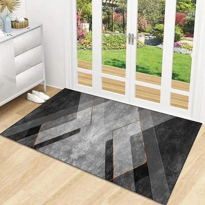 Image de Tapis de couloir - Protection - Antidérapant - 60 x 150 cm - Motifs abstraits - Plastique