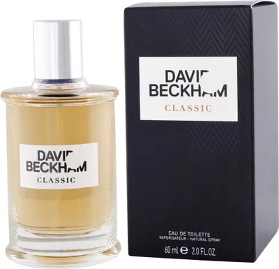 Produktbild von David Beckham Classic 60ml, Männer, 60 ml, Nicht nachfüllbare Flasche, Galbanharz, Gin, Limette, Gin tonic, Lime, Galbanum, Muskatnuss