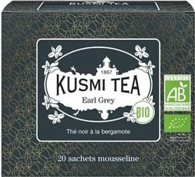 Produktbild von Kusmi Tea Organic Earl Grey Schwarztee mit Bergamotte, 40 g