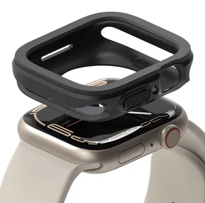 Image de Coque de protection Ringke Air Sports pour Apple Watch - 44 / 45 mm - Gris foncé