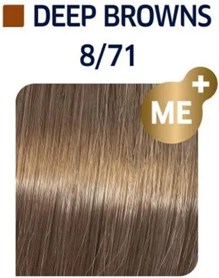 Produktbild von Wella Professionals Koleston Perfect Me+ Deep Browns Professionelle permanente Haarfarbe 8/71 60 ml