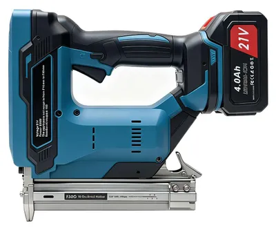 Obrázok produktu pre Zimilo 21V akumulátorová sponkačka a klincovačka Nagler, sada s 2x 4,0Ah batériami, kombinovaná sponkačka/klincovačka 2 v 1 pre klince od F10 do F30 mm, elektrická klincovačka na drevo a nábytok