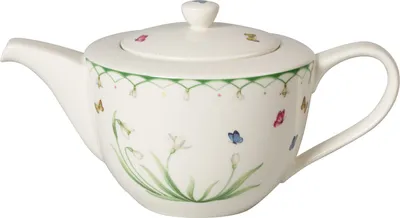Image de Théière de printemps colorée, pour 6 personnes, dimensions : 275 x 155 x 140 mm, capacité : 1200 ml | Villeroy & Boch | Numéro d'article : 1486630460 | EAN : 4003686386860