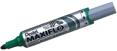Obrázek produktu pro Popisovač na bílé tabule Pentel Maxiflo MWL5M, 6 mm, zelený