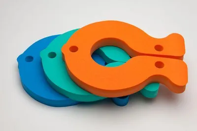 Produktbild von Schwimmbrett Fisch Schwimmfisch Schwimmhilfe Fisch Blau