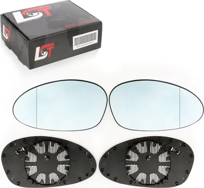 Produktbild von 2x Spiegelglas beheizbar asphärisch für BMW E81 E82 E87 E88 E46 E90 E91 E92 E93