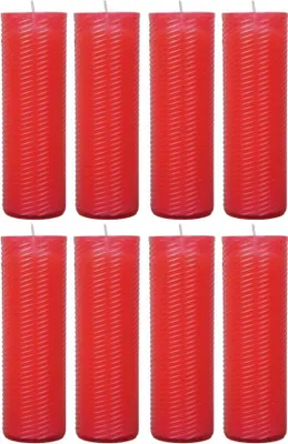 Image de Bougies de rechange N4 rouge, paquet de 8