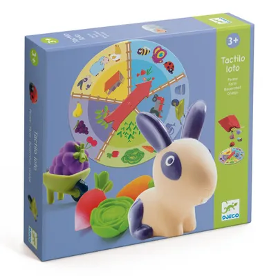 Image de Jouets éducatifs Tactilo Loto Ferme, Djeco