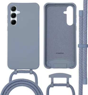 Produktbild von imoshion Color Backcover mit abtrennbarem Band Samsung Galaxy A55 - Ash Blue