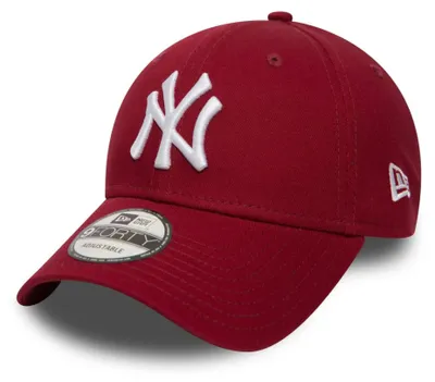 Zdjęcie produktu dla Czapka New Era Yankees – bordowo-biała – czapka baseballowa dla dzieci