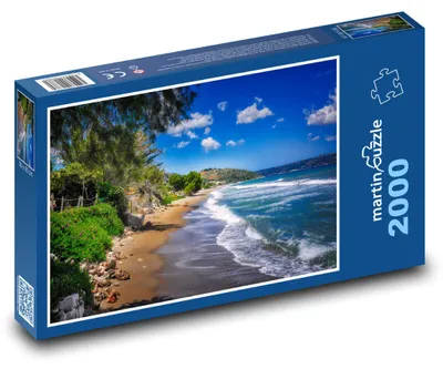 Zdjęcie produktu dla Puzzle 2000 Romantyczna plaża - martinpuzzle