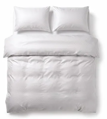 Imagen del producto de Sleeptime, sábana de satén, color blanco, 240 x 220 cm